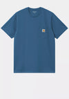 Carhartt WIP Pocket Crew Neck T-Shirt, Sodalite Blue