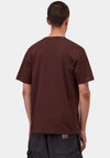 Carhartt WIP Pocket Crew Neck T-Shirt, Wine