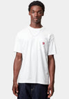 Carhartt WIP Pocket Heart T-Shirt, White & Red