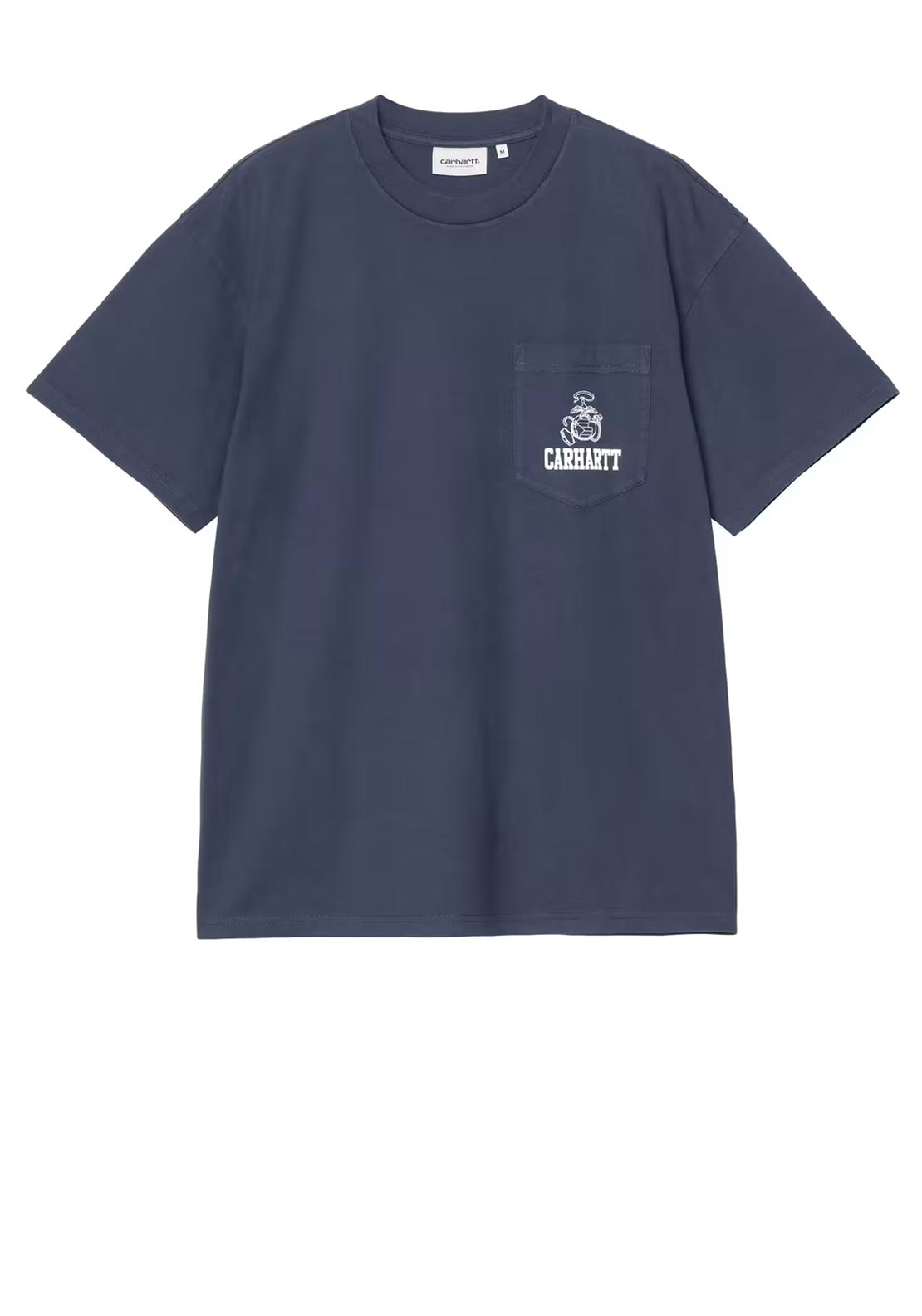 Carhartt WIP Pond Corps Pocket T-Shirt, Stone Wash Blue