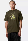 Carhartt WIP Precision Work T-Shirt, Turtle Green