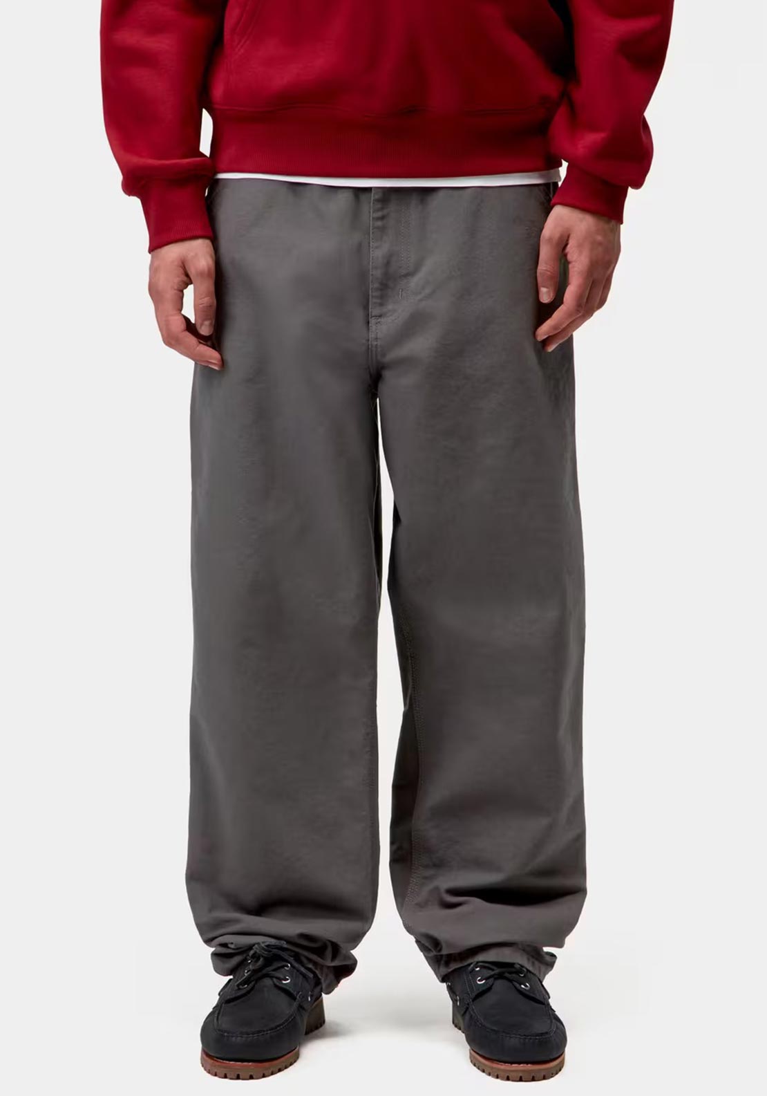 Carhartt WIP Relaxed Straight Fit Jeans, Dark Grey