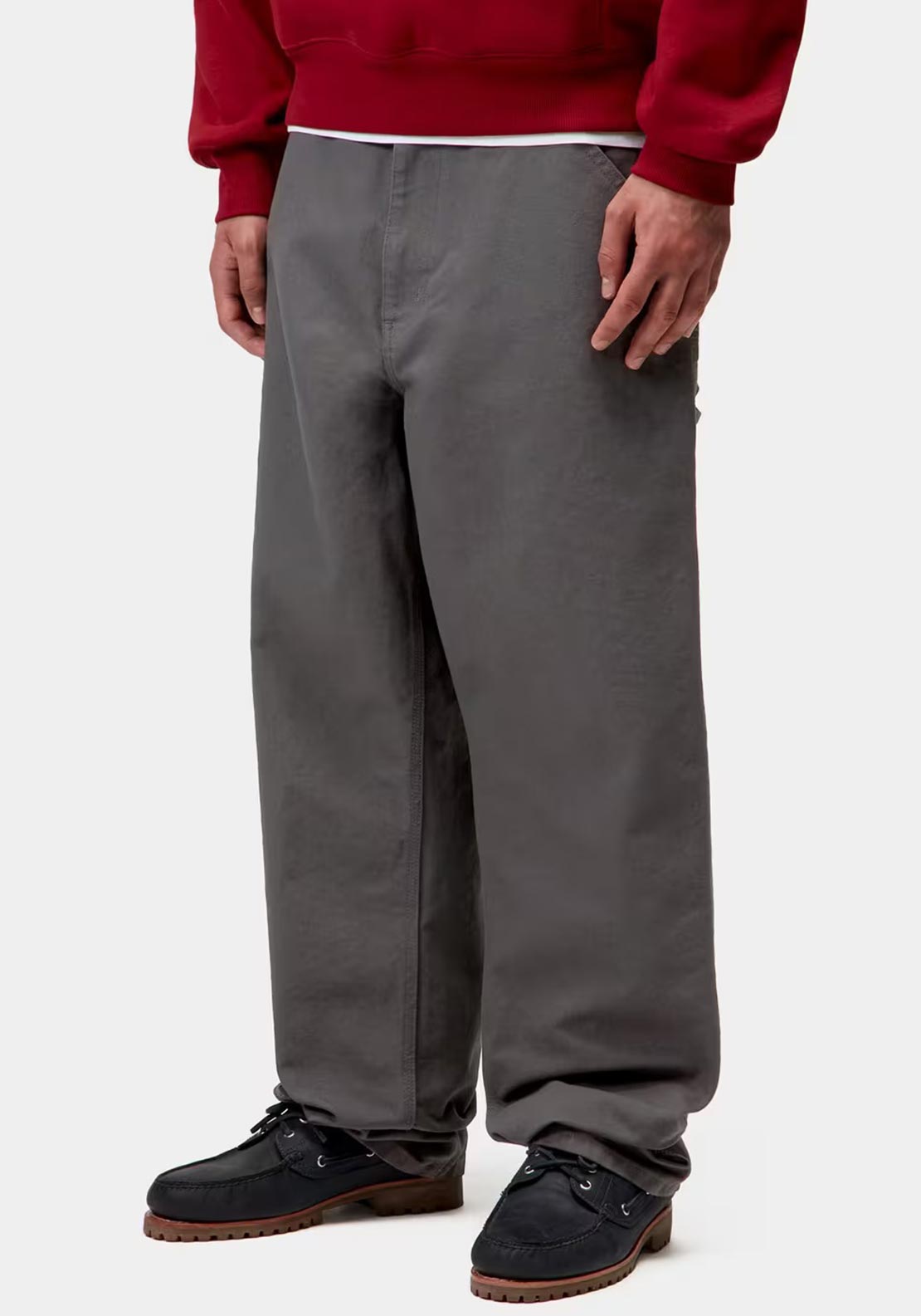 Carhartt WIP Relaxed Straight Fit Jeans, Dark Grey