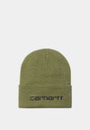 Carhartt WIP Script Beanie, Capulet Green