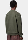 Carhartt WIP Script Embroidery Sweatshirt, Green
