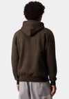 Carhartt WIP Script Logo Hoodie, Brown & Blue