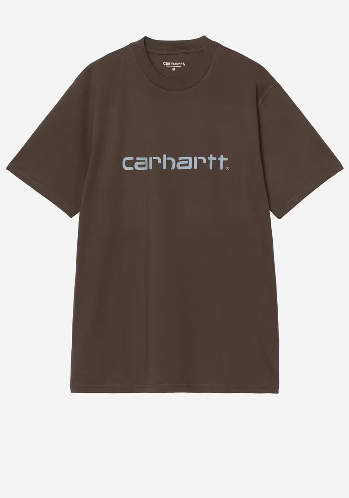 Carhartt WIP Script T-Shirt, Brown & Blue