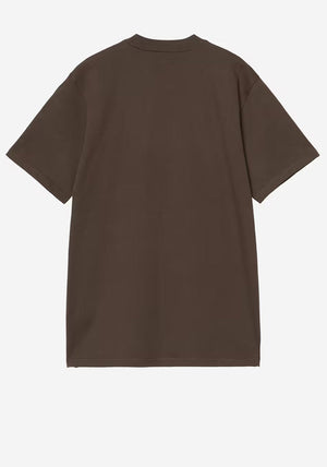 Carhartt WIP Script T-Shirt, Brown & Blue