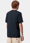 Carhartt WIP Script T-Shirt, Deep Night Navy