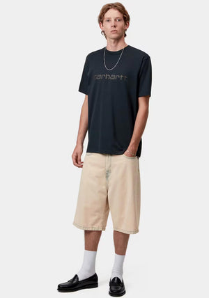 Carhartt WIP Script T-Shirt, Deep Night Navy