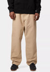 Carhartt WIP Single Knee Work Trousers, Butter Beige