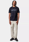 Carhartt WIP Solar Chrome Script T-Shirt, Dark Navy