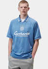 Carhartt WIP Terrace Football Shirt, Curacao Blue
