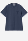Carhartt WIP Vestige Graphic Print T-Shirt, Dark Blue