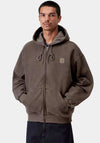 Carhartt WIP Vista Full Zip Hoodie, Tobacco Brown