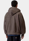Carhartt WIP Vista Full Zip Hoodie, Tobacco Brown