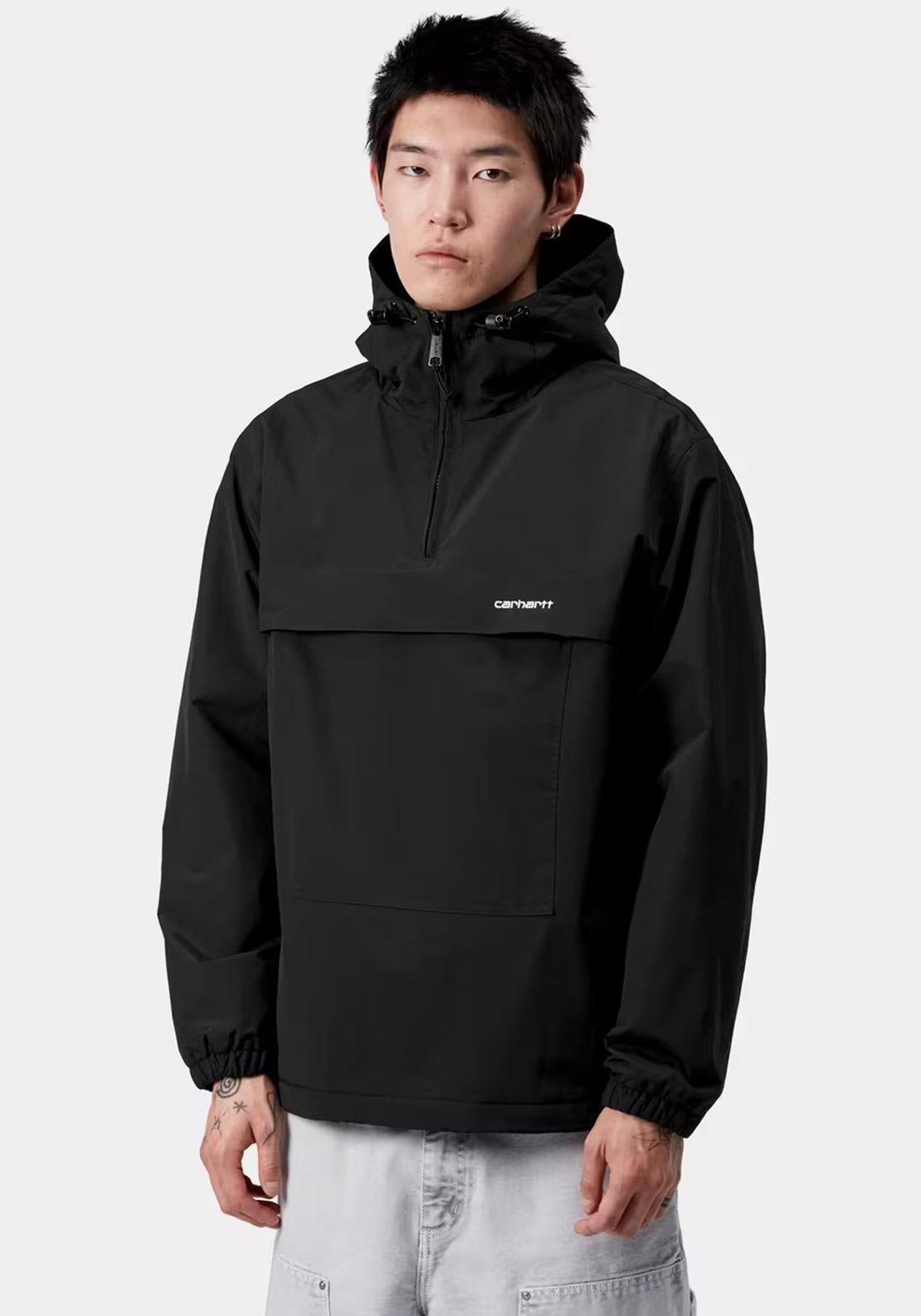 Carhartt WIP Winter Windbreaker Jacket, Black