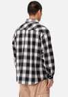 Carhartt WIP Witten Check Shirt, Black & Blue