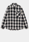 Carhartt WIP Witten Check Shirt, Black & Blue