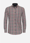 Casa Moda Check Shirt, Garnet