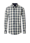 Casa Moda Check Shirt, Green Multi