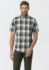Casa Moda Check Shirt, Green Multi