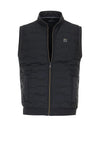 Casa Moda Contrast Zip Gilet, Night Blue