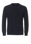 Casa Moda Crew Neck Sweater, Night Blue