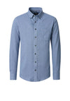Casa Moda Featherweight Mesh Shirt, Blue