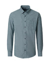 Casa Moda Featherweight Mesh Shirt, Green Milieu