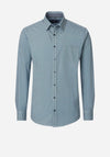 Casa Moda Geo Circles Print Shirt, Blue & Green