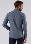 Casa Moda Geo Print Shirt, Sea Blue Multi