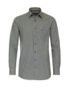 Casa Moda Geometric Print Shirt, Yellow & Green Multi