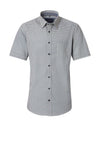 Casa Moda Geo Print Short Sleeve Shirt, Yellow Multi