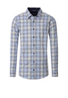 Casa Moda Gingham Shirt, Blue Multi