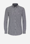 Casa Moda Gingham Shirt, Midnight Blue