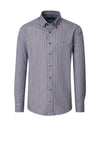 Casa Moda Honeycomb Print Shirt, Blue Multi