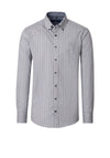 Casa Moda Honeycomb Print Shirt, Green Multi