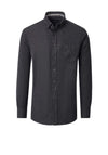 Casa Moda Knit Texture Shirt, Charcoal