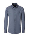 Casa Moda Mini Cube Geo Print Shirt, Navy Multi