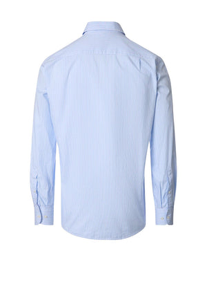 Casa Moda Pinstripe Shirt, Blue