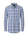 Casa Moda Plaid Shirt, Blue Multi