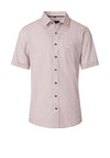 Casa Moda Pocket Geo Print Shirt, Red
