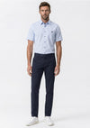 Casa Moda Pocket Short Sleeve Shirt, Blue