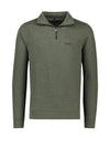 Casa Moda Quarter Zip Sweatshirt, Seagrass Green