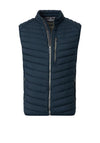 Casa Moda Quilted Gilet, Navy