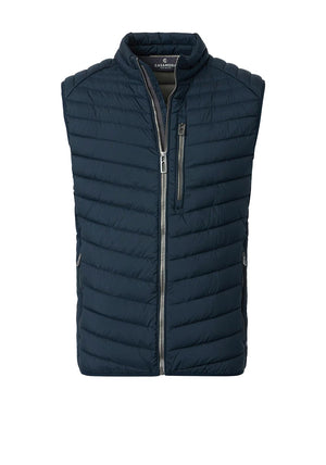 Casa Moda Quilted Gilet, Navy