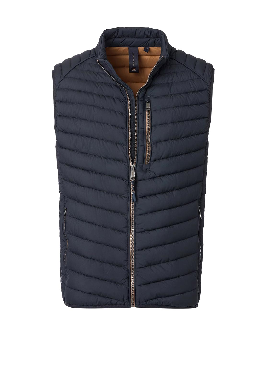 Casa Moda Quilted Gilet, Navy