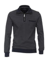 Casa Moda Sport Half Zip Sweatshirt, Night Blue