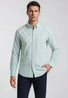 Casa Moda Pinstripe Shirt, Green